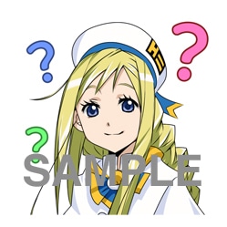 「ARIA」LINEスタンプの1種。