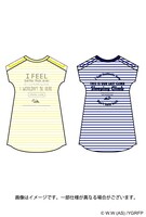 総北高校、箱根学園イメージボーダーミニワンピース、各4500円。