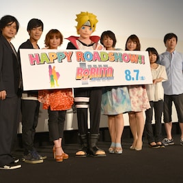 「BORUTO」舞台挨拶、岸本斉史と声優陣がそろって初日をカウントダウン