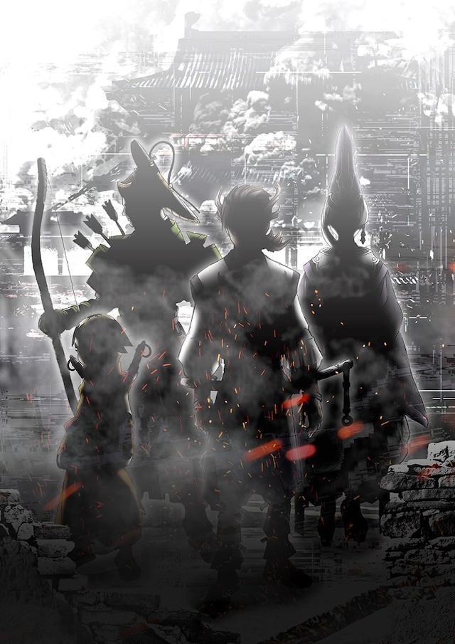 「牙狼 –紅蓮ノ月-」のティザービジュアル。(c)2015「紅蓮ノ月」 雨宮慶太 / 東北新社