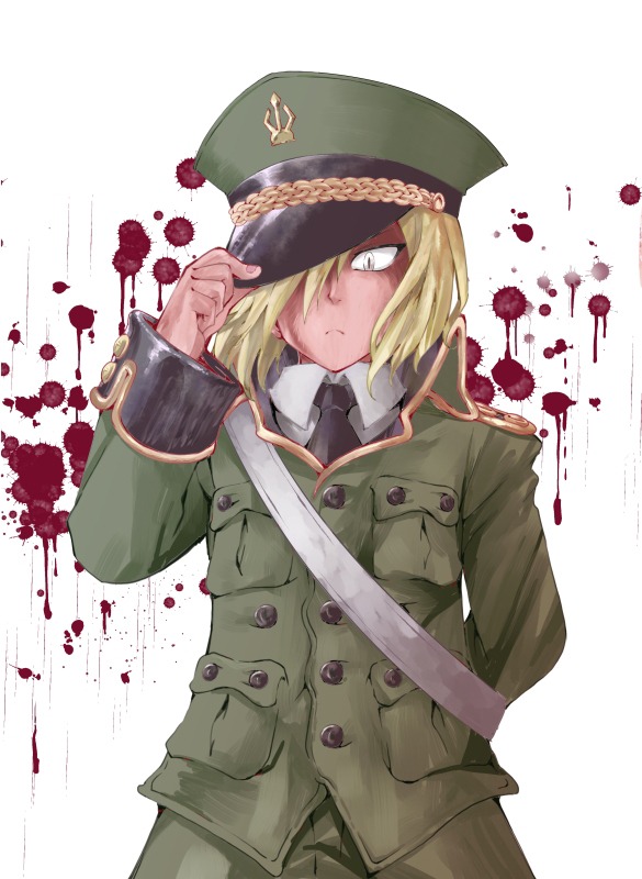 「独裁者ジーク」のカット。(c)稲吉慶・葉生田采丸／集英社