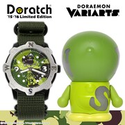 ドラッチ'15-'16リミテッドエディション（Adventure）と「ヴァリアーツ ドラえもん 090」のセット。