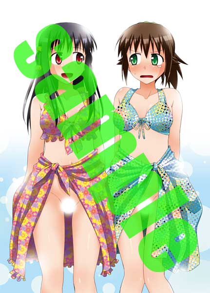 メロンブックスで配布されるクリアファイルの絵柄。