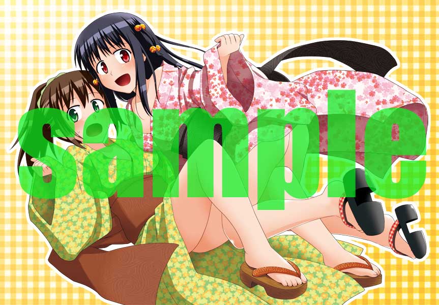 コミックとらのあなで配布されるブックカバーの絵柄。