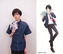 直江剛役を演じる内山昂輝。(c)水野美波／集英社