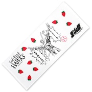 「『北斗の拳 イチゴ味』ピース柄フェイスタオル」は1512円。