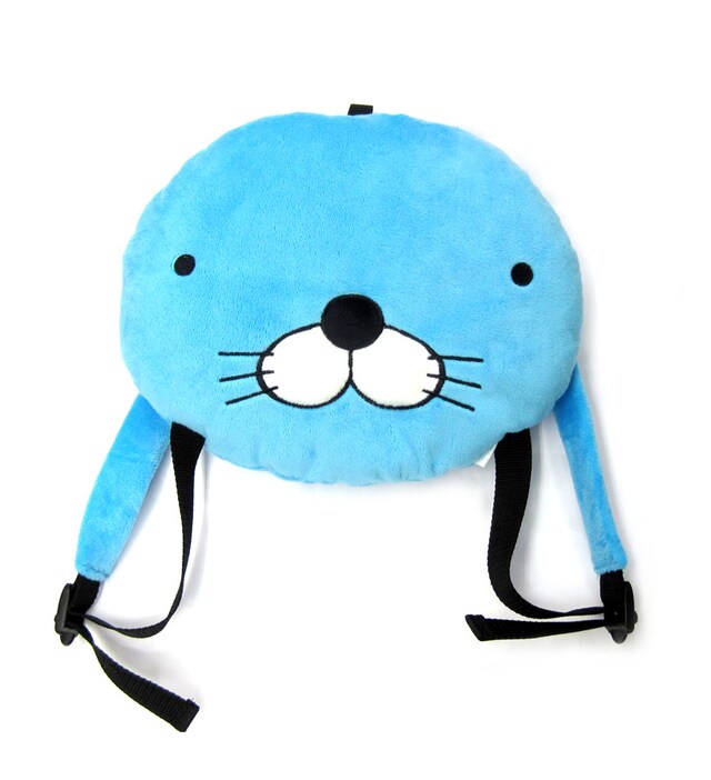 ぼのぼのなりきりセットの「なりきりリュック」。(c)いがらしみきお／竹書房