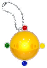 「美少女戦士セーラームーンCrystal クリスタルライトマスコット」の変身ブローチ。