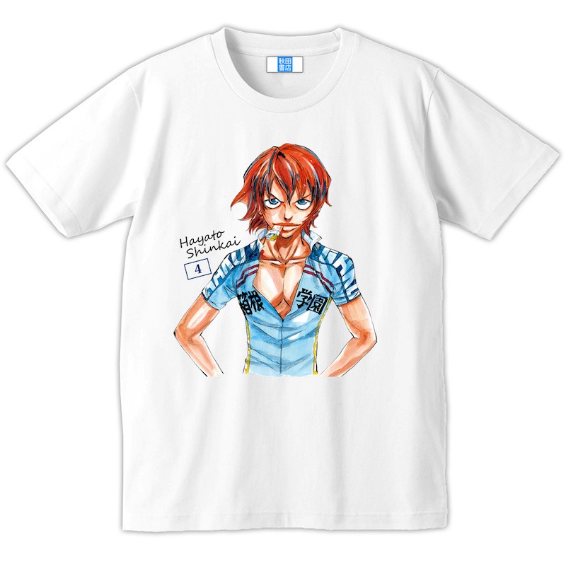 「弱虫ペダル メモリアルカラーTシャツ 新開隼人」