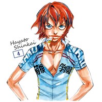 新開隼人のイラスト。