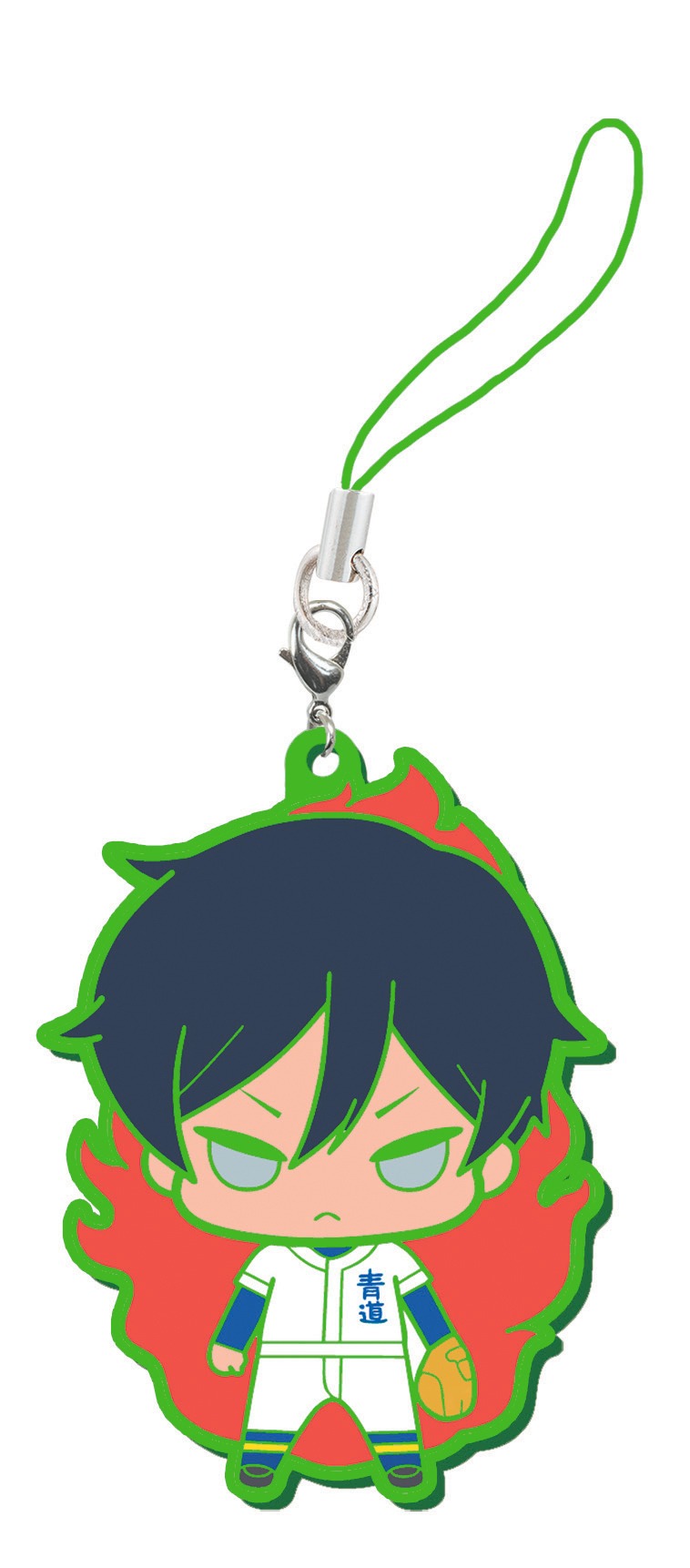 「ダイヤのA カプセルラバーマスコット4」の降谷暁。