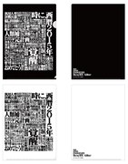 会場で販売されるクリアファイル。