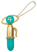 「美少女戦士セーラームーン 変身＆変装ペンマスコットチャーム」の変身ペン（セーラージュピター）。