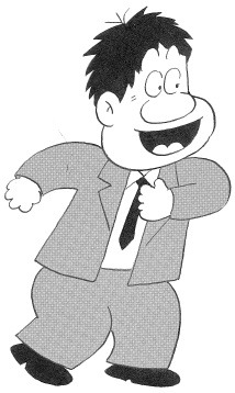 ハマちゃんこと浜崎伝助。(c)やまさき十三・北見けんいち/「釣りバカ日誌」（小学館）
