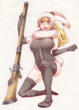 「必殺猟師BUNNYさん」のカット。(c)西義之／集英社