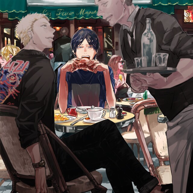 たらちねジョン「グッドナイト、アイラブユー」イメージ。