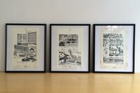 プレゼントされる複製原画のイメージ。