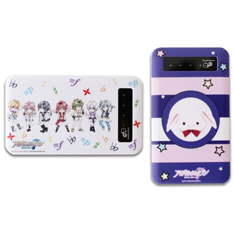 モバイルバッテリーチャージャーのラインナップ。