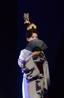 舞台「こどものおもちゃ」公開稽古より、紗南の母・倉田実紗子