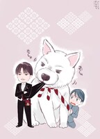 同人誌の目次イラスト。