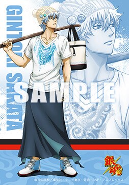 坂田銀時のブロマイド。