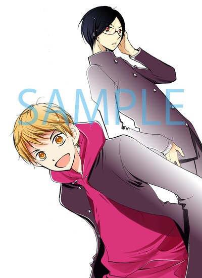 はやみねかおる原作によるフクシマハルカ「都会のトム＆ソーヤ」カット