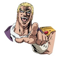 「北斗の拳 イチゴ味」のサウザー。