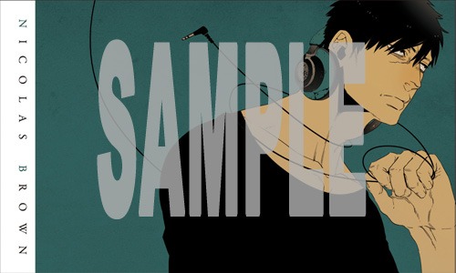 「GANGSTA.」ボイスカード第3弾の絵柄。