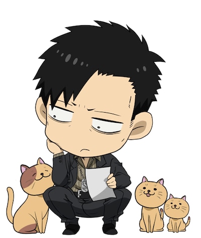 ニコラスの描き下ろしイラスト。