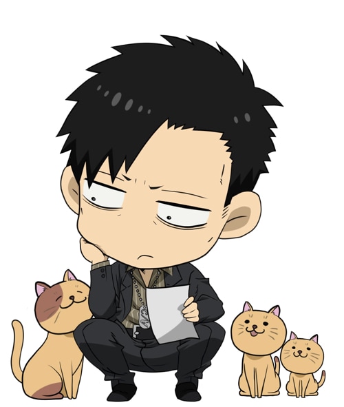 ニコラスの描き下ろしイラスト。