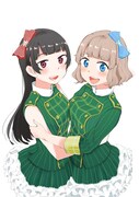 「アイドれ！グリーン▼ラプソディ」のカット。
