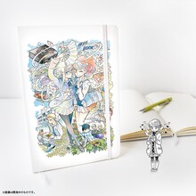 「スペシャル文具セット」「文具セット」のノート。表紙は入江亜季の描き下ろし。