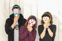 「変身うちわ」の使用イメージ。