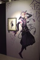 「曇天に笑う」原画展より、金城白子の原画。