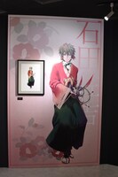 「曇天に笑う」原画展より、「煉獄に笑う」石田佐吉の原画。