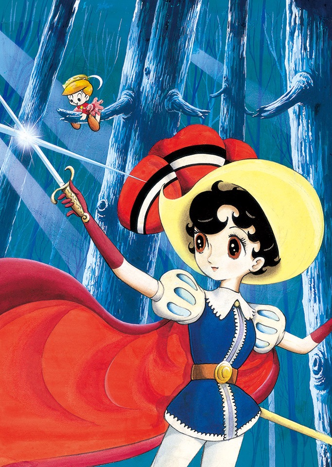 「リボンの騎士」のカット。 (c)TEZUKA PRODUCTIONS