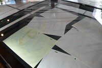 「マジェスティックプリンス ファンイベント」の展示の様子。