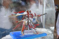 「マジェスティックプリンス ファンイベント」の会場の様子。氷祭りコーナーには、氷漬けにされたRED FIVEなどが展示された。