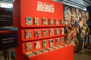 「マジェスティックプリンス ファンイベント」の様子。「HERO'Sコーナー」では月刊ヒーローズのバックナンバーを閲覧できる。