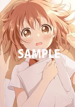 月刊コミックキューン創刊号に付属する、なもり描き下ろしポスター。