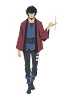 マブチ・キョーマ（CV：小野大輔）の設定画。