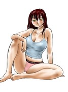 「女神さまのいうとおり」のカラーカット。