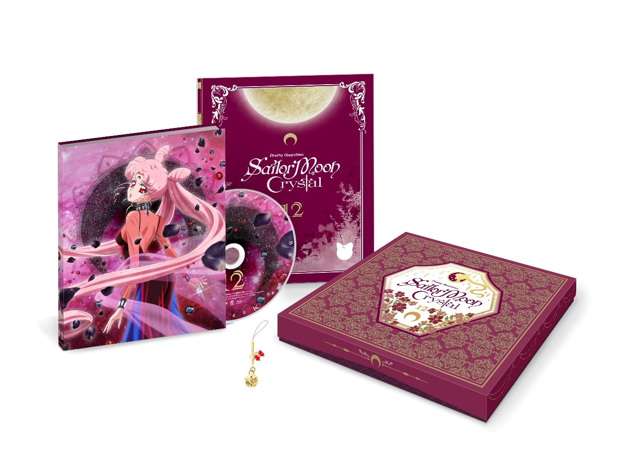 「美少女戦士セーラームーンCrystal」Blu-ray12巻初回限定版の展開図。