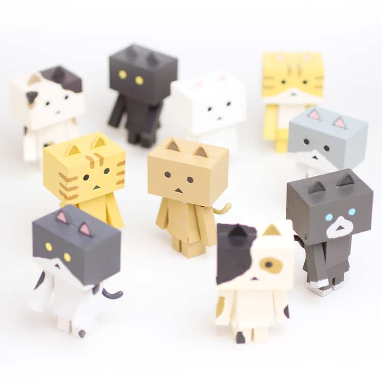 ダンボーの新種？猫アレンジ“ニャンボー”登場、全10種の可動式 