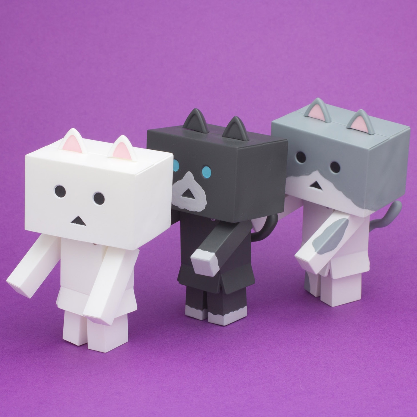 「ニャンボー figure collection」のラインナップ。