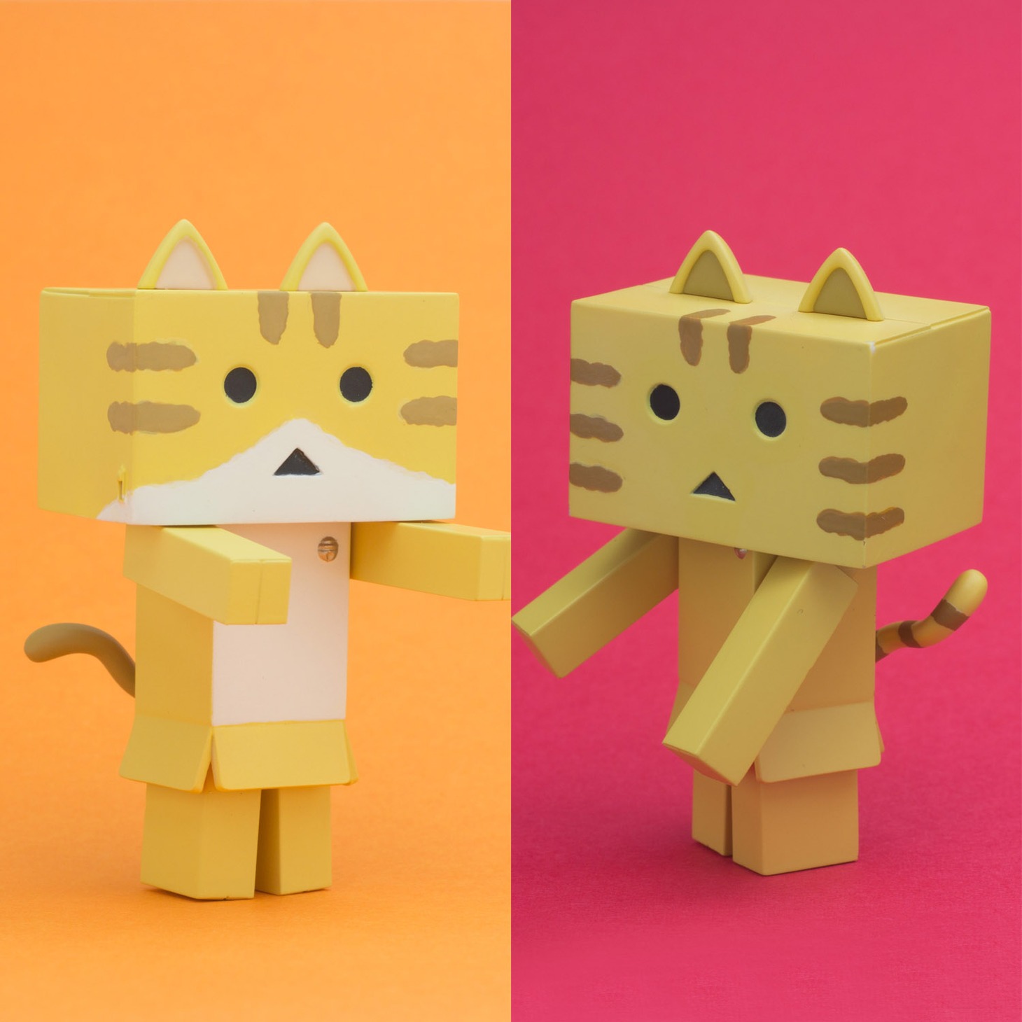 「ニャンボー figure collection」のラインナップ。