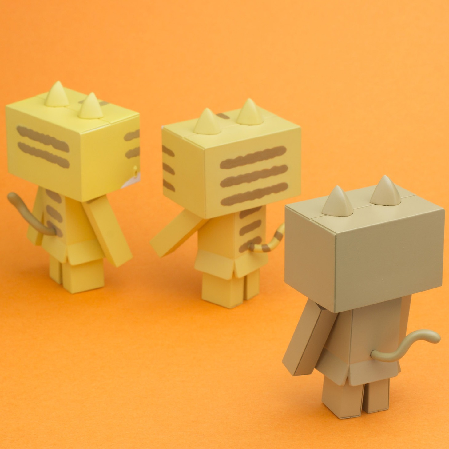 「ニャンボー figure collection」のラインナップ。