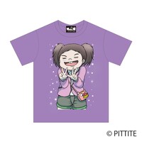 「姫ちゃんTシャツ」のパープル。