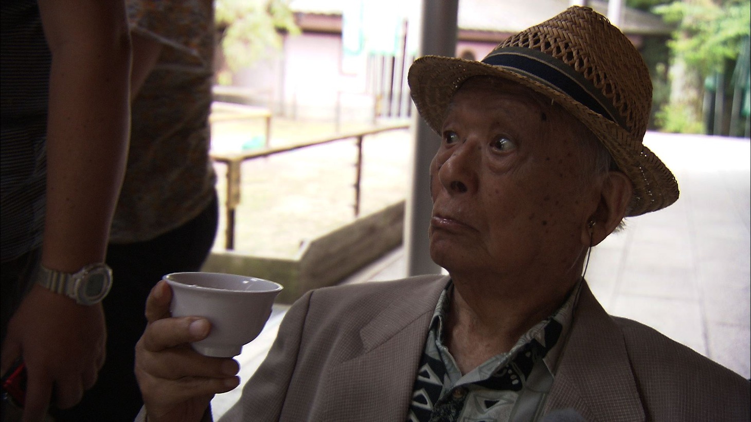 「水木しげる93歳の探検記 ～妖怪と暮らした出雲国～」より。