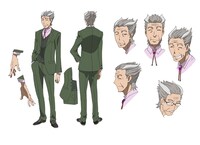 秋田大司の設定画。